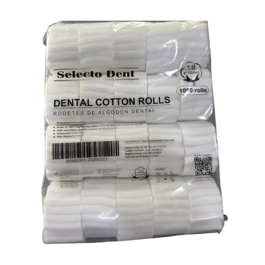 Algodon Liso x 20 Rollos Selecto Dent