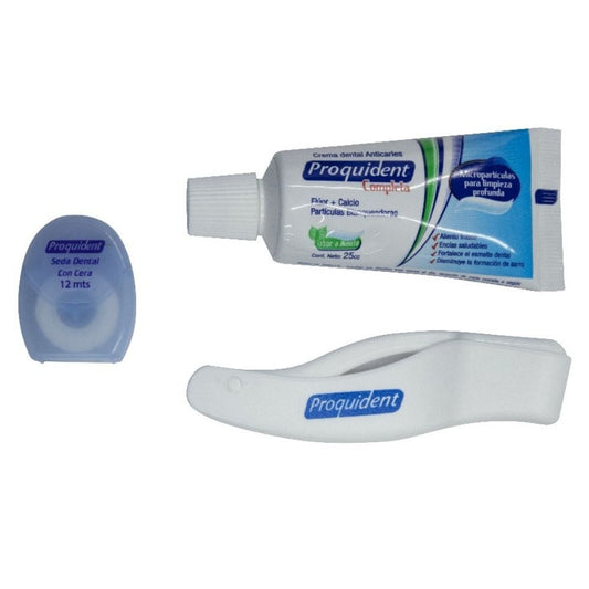 Kit Viajero Proquident. Este kit ofrece una completa solución personal para ir al trabajo, viajes, estudio o salir a ...