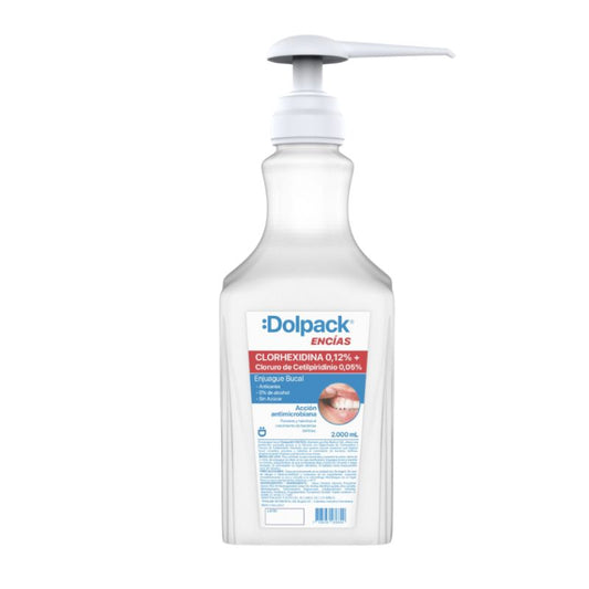Dolpack Plus Enjuague Bucal Clorexidina 0,20% - 2 Litros