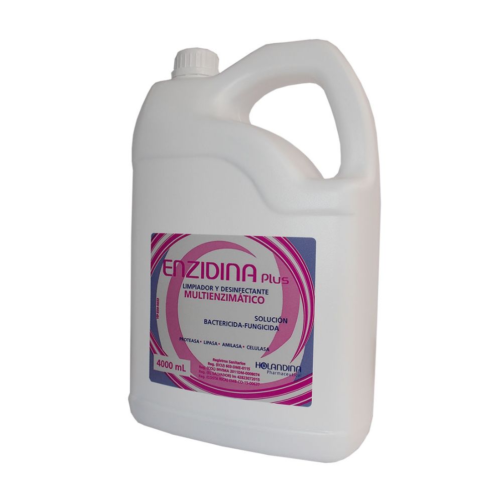 Enzidina Plus Multienzimático Holandina. Enzidina Plus Multienzimático Es un limpiador y desinfectante para dispositi...