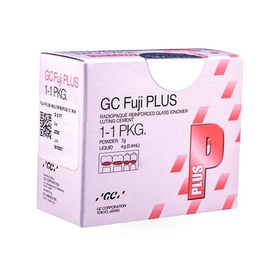 Ionomero de Vidrio Fuji Plus Multipropósito. El cemento de ionómero Fuji PLUS se ha diseñado para ofrecerle procedimi...
