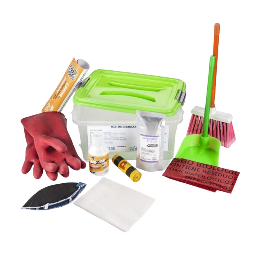 Kit Para Derrames Biologicos Eufar. El Kit Para Derrames Biologicos Eufar. De acuerdo con la Resolución colombiana 31...