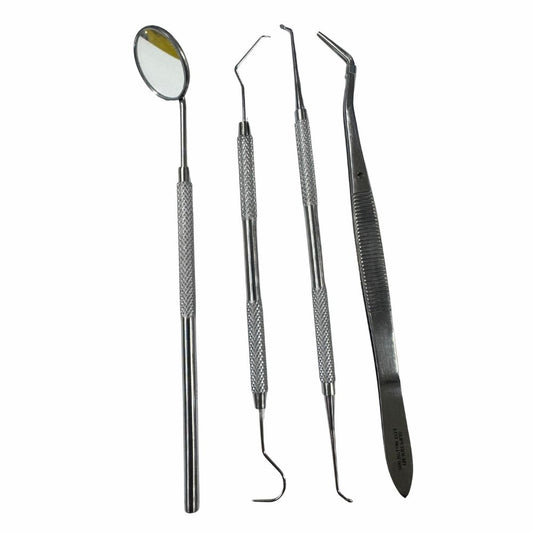 Instrumental Kit Básico X 4 Superdent. El Instrumental Kit Básico X 4 Ud, son herramientas dentales, 4 piezas de herr...