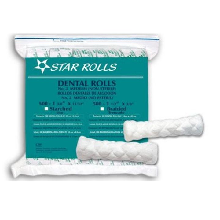 Algodón Paquete X 20 Rollos. El Algodón Paquete X 20 Rollos Es un algodón de uso odontológico elaborado a partir de a...