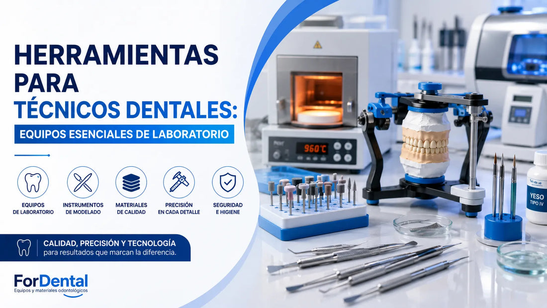Herramientas para Técnicos Dentales: Equipos Esenciales de Laboratorio