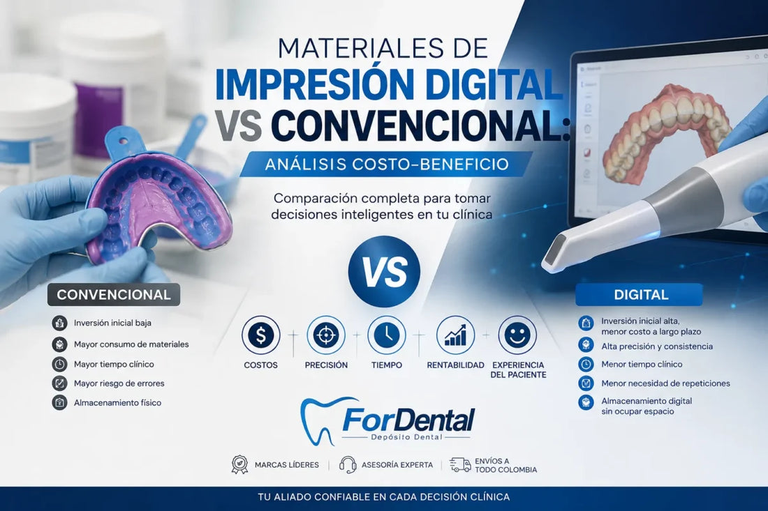 Materiales de Impresión Digital vs Convencional: Análisis Costo-Beneficio