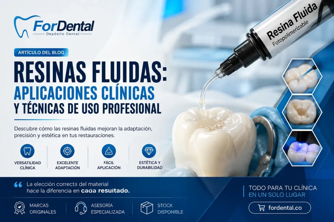 Resinas Fluidas: Aplicaciones Clínicas y Técnicas de Uso Profesional