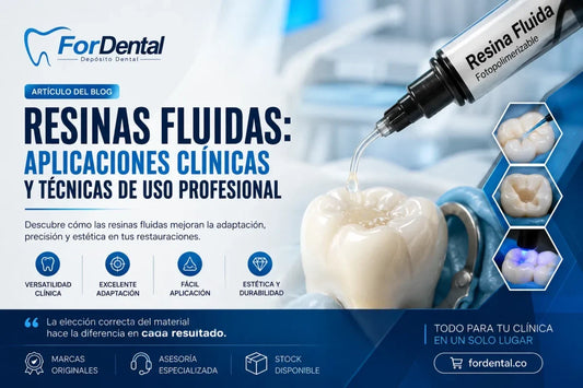 Resinas Fluidas: Aplicaciones Clínicas y Técnicas de Uso Profesional