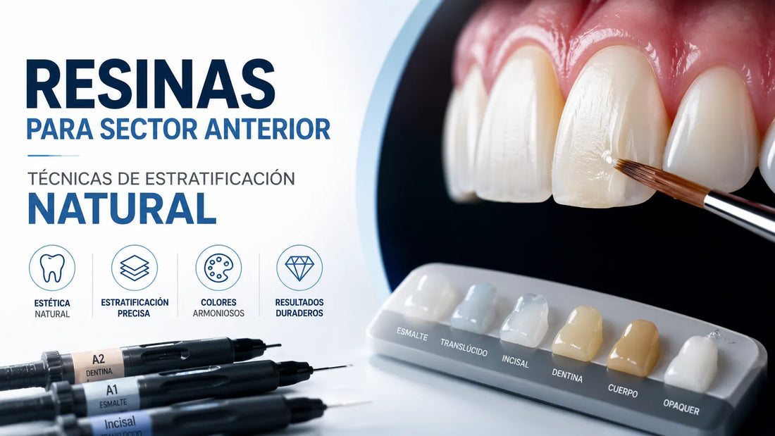Resinas para Sector Anterior: Técnicas de Estratificación Natural
