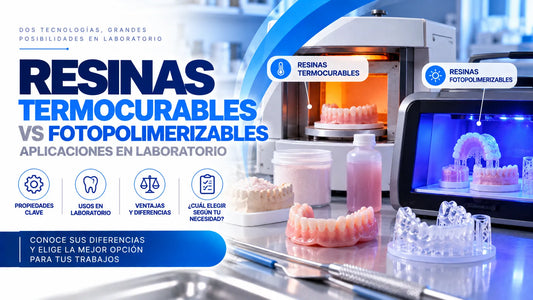 Resinas Termocurables vs Fotopolimerizables: Aplicaciones en Laboratorio