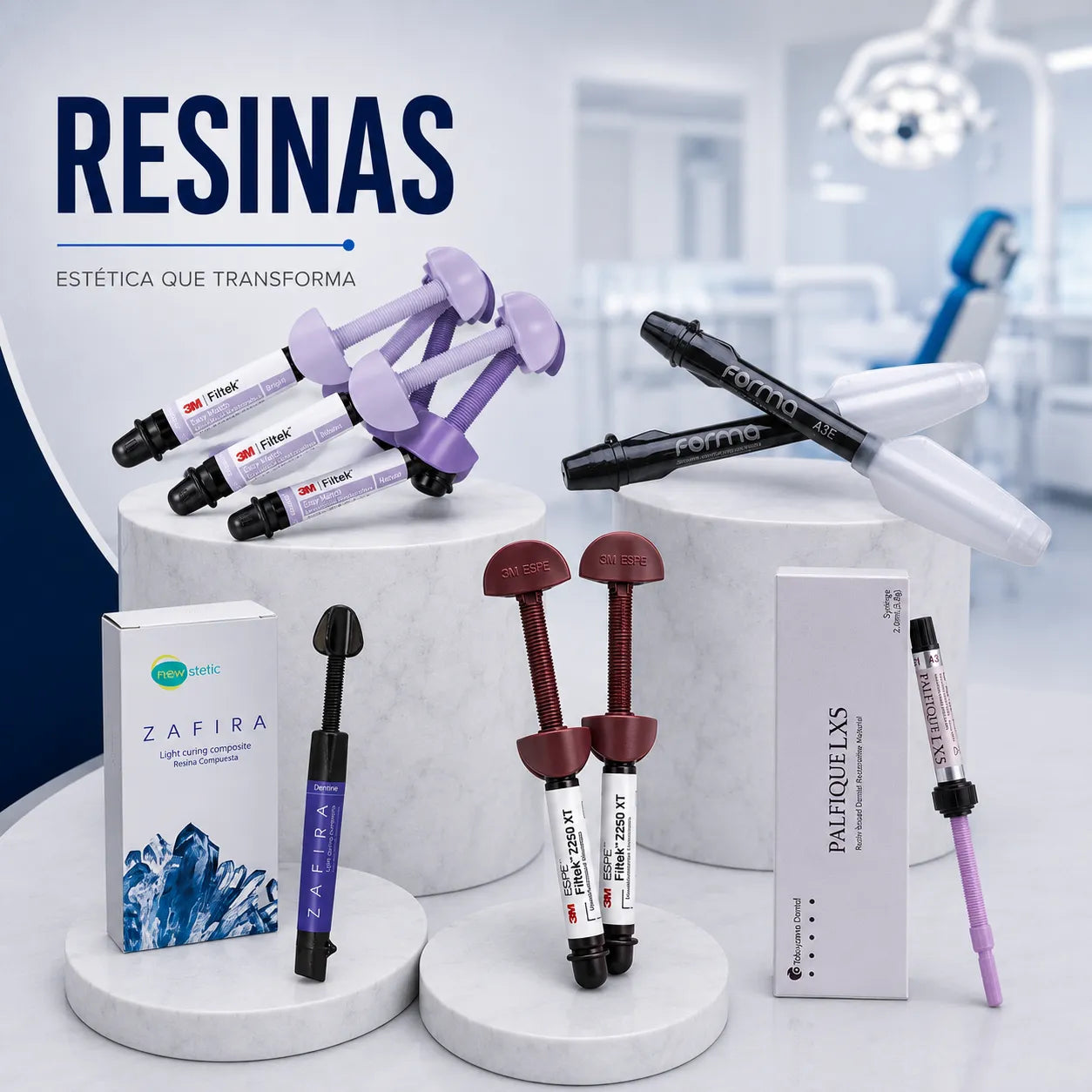 Resinas y restauradores