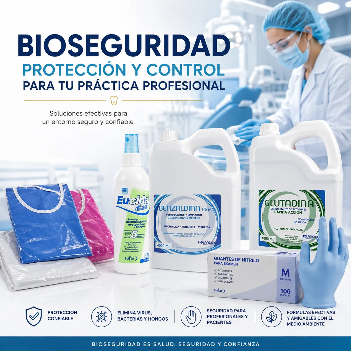 materiales de bioseguridad en odontologia