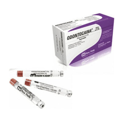 Anestesia Odontocaina Al 3% Caja x 50 ud New Stetic