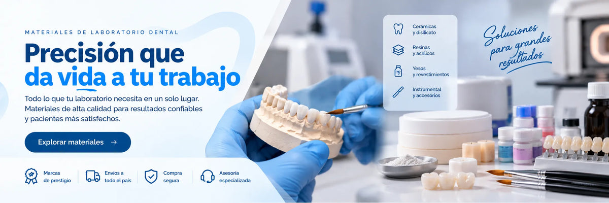 materiales de laboratorio dental