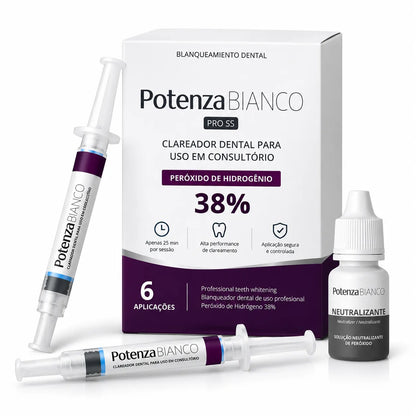Blanqueamiento Perox Hidro Potenza 38% X6 Jga