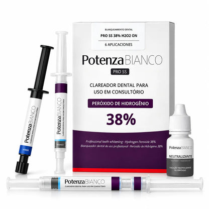 Blanqueamiento Perox Hidro Potenza 38% X6 Jga
