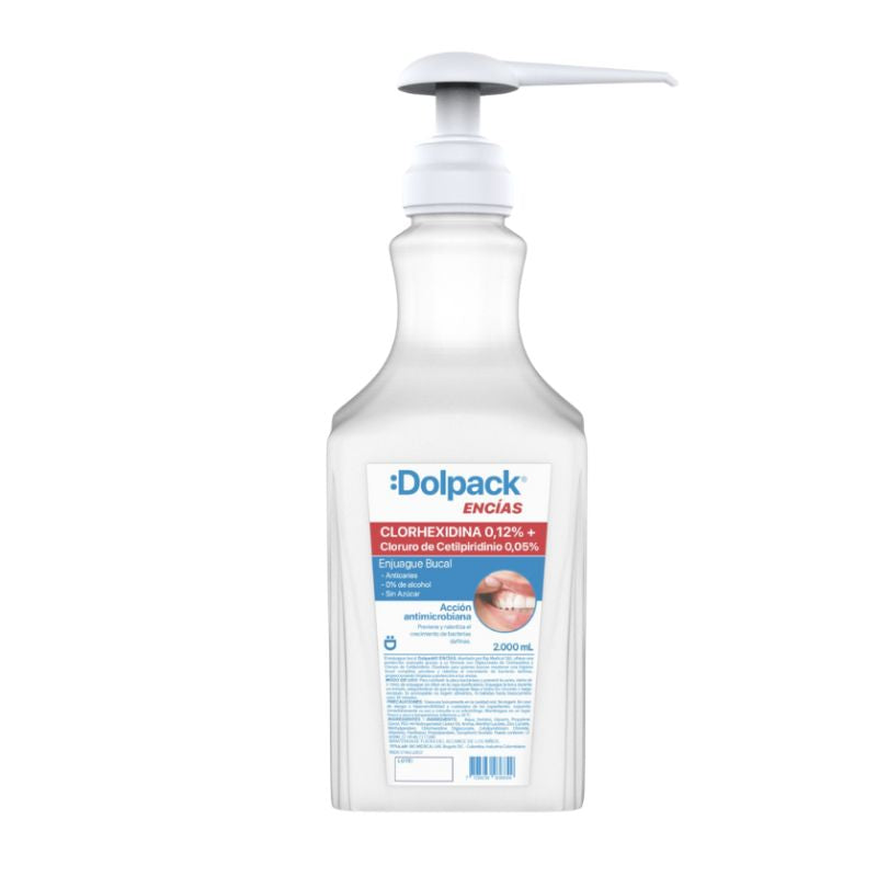 Dolpack Plus Enjuague Bucal Clorexidina 0,20% - 2 Litros