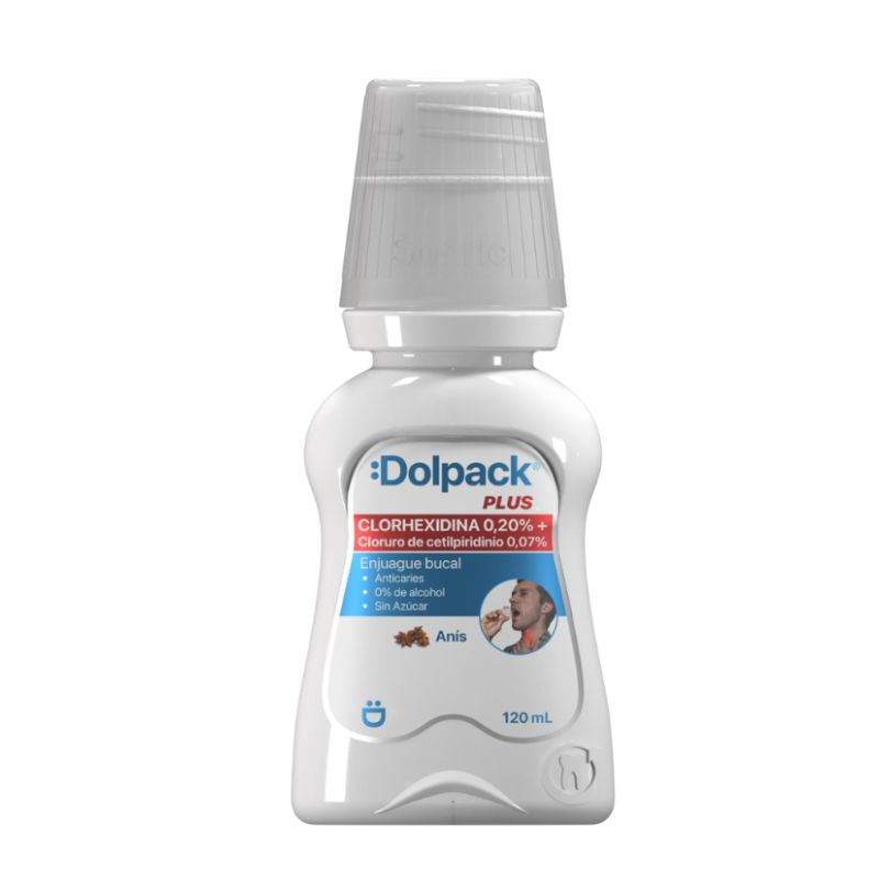 Dolpack Plus Enjuague Bucal Clorexidina 0,20% - 120 mL