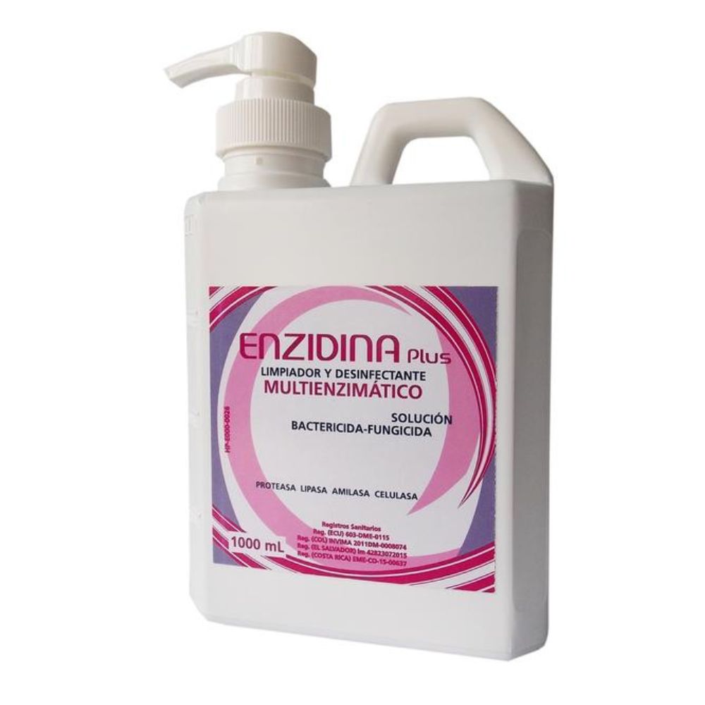 Enzidina Plus Multienzimático Holandina. Enzidina Plus Multienzimático Es un limpiador y desinfectante para dispositi...