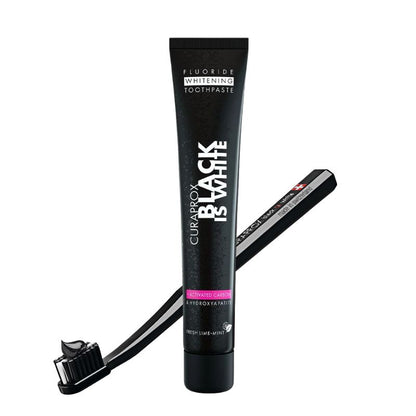 Kit Curaprox Black Is White