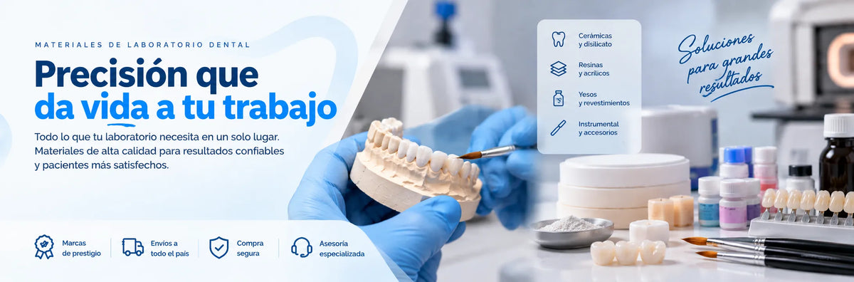 materiales de laboratorio dental