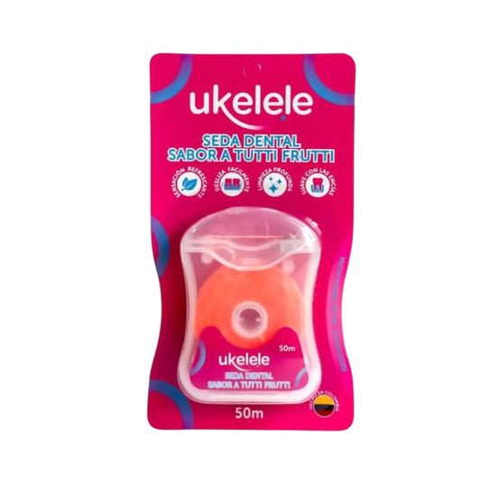 Seda Dental Ukelele Empaque x 50 m - Tutti frutti