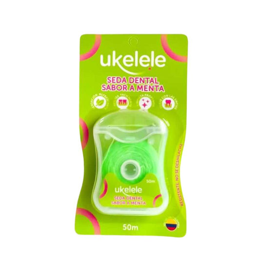 Seda Dental Ukelele Empaque x 50 m - Menta