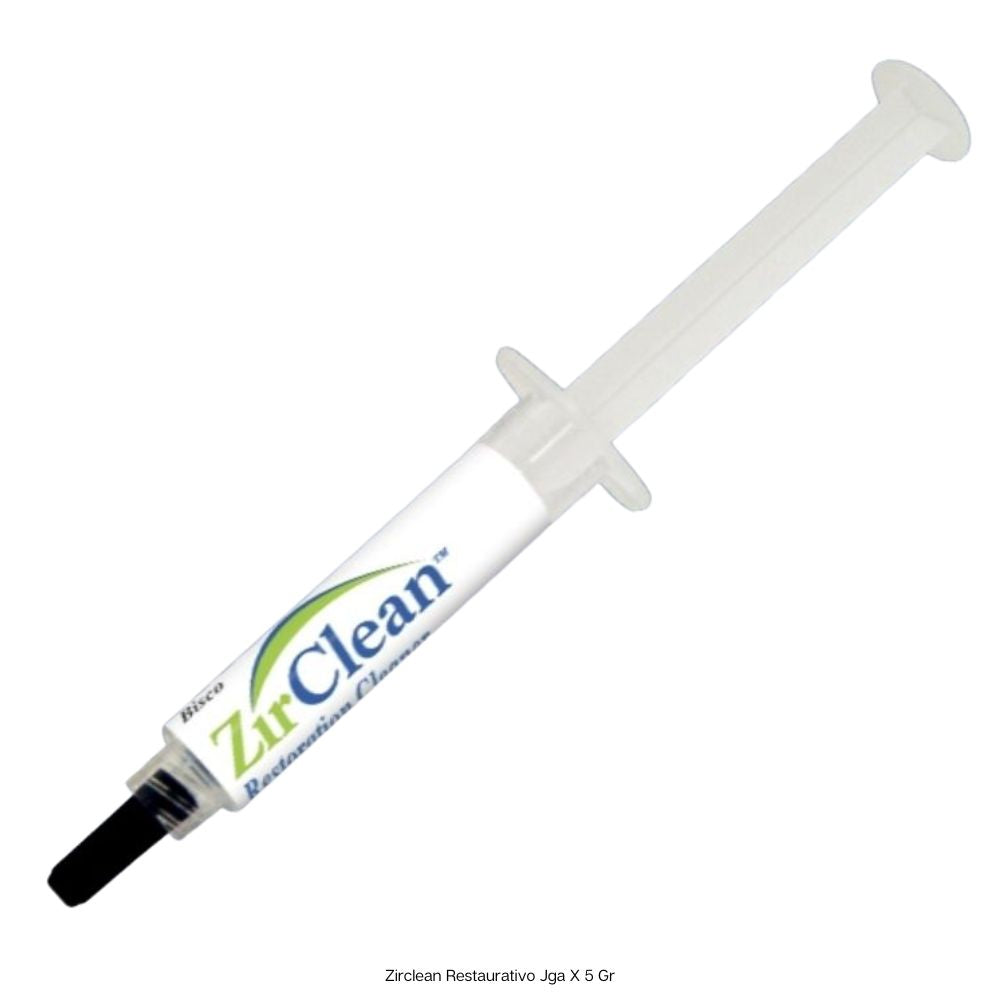 ZirClean Restaurativo Jga X 5 Gr. El restaurativo ZirClean es un gel de limpieza diseñado para el aseo no abrasivo de...