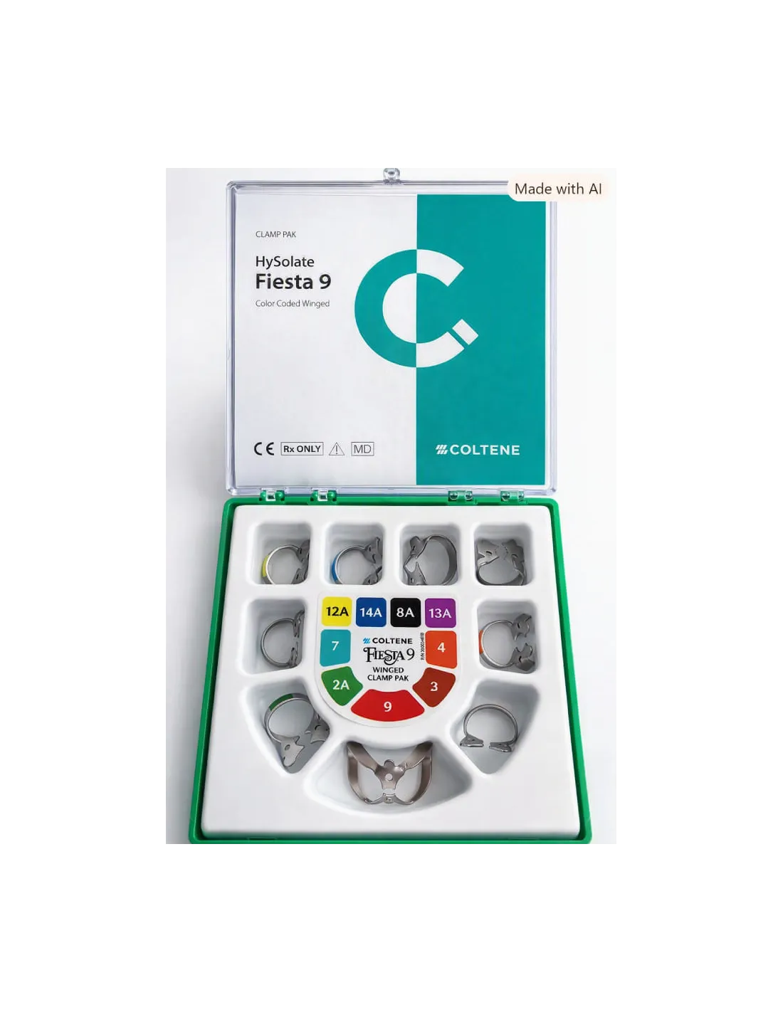 Grapas Fiesta Hygenic/Hysolate Kit x 9 Coltene