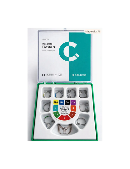 Grapas Fiesta Hygenic/Hysolate Kit x 9 Coltene