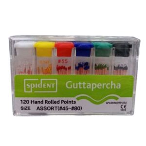 Conos de Gutapercha Spident Caja x 120 ud