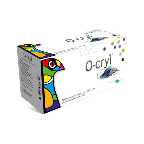 Acrílico Ortodoncia Ocryl Kit 8 X 40G + 2 X 55 Cc