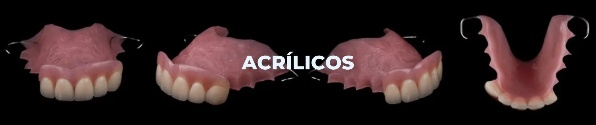Acilicos para protesis dentales