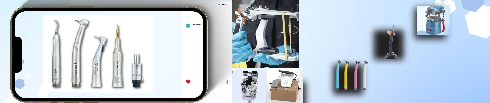 Equipos para odontologos y tecnicos dentales