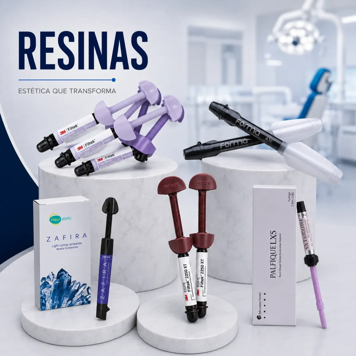 Insumos y Equipos Odontológicos en Pereira y Colombia 14 Resinas dentales para odontologos